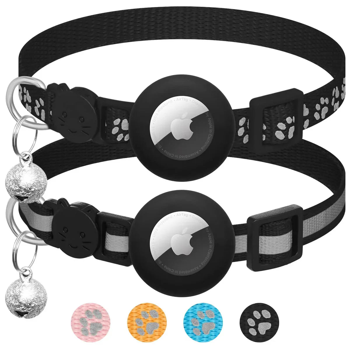AirTag Cat Collars 2-Pack