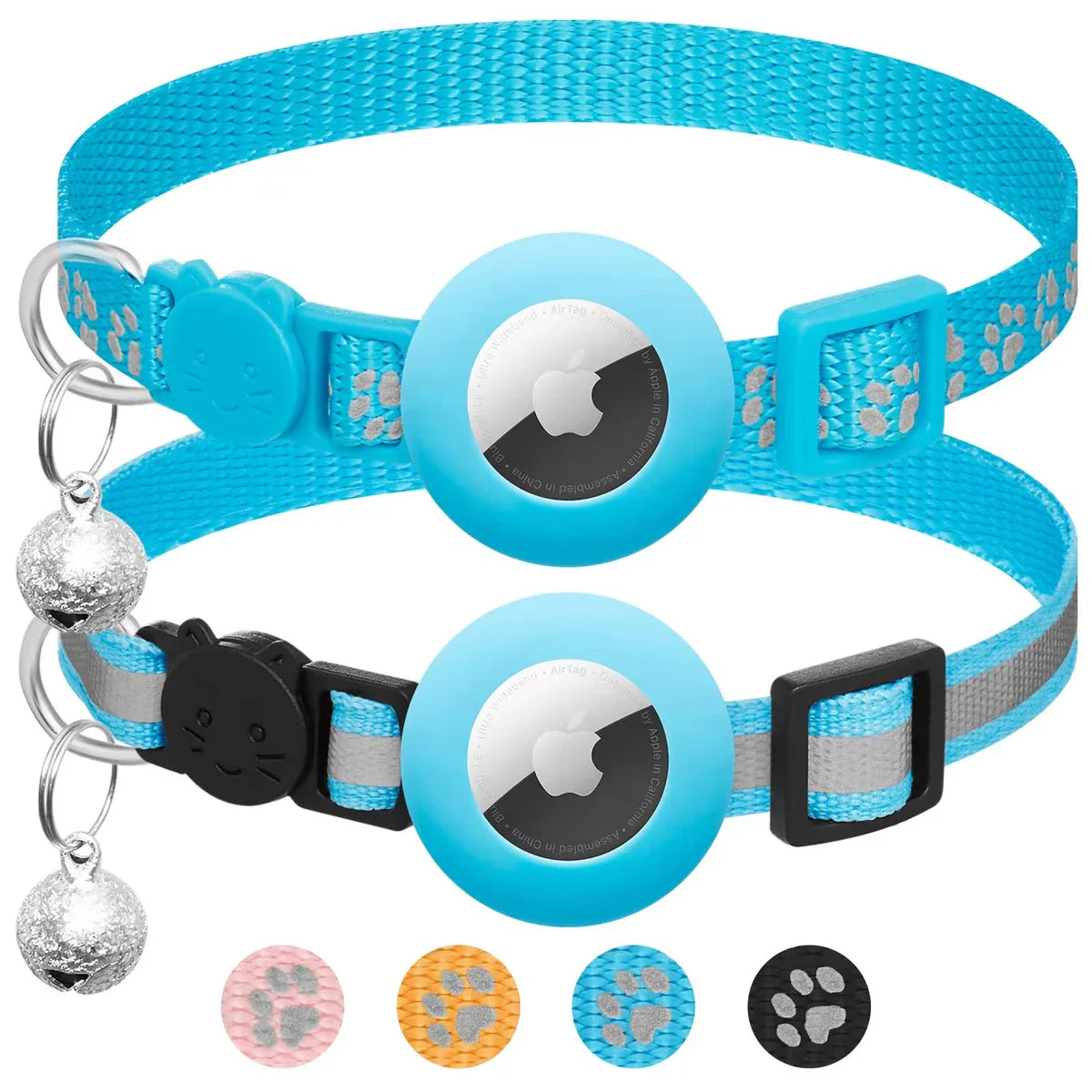AirTag Cat Collars 2-Pack