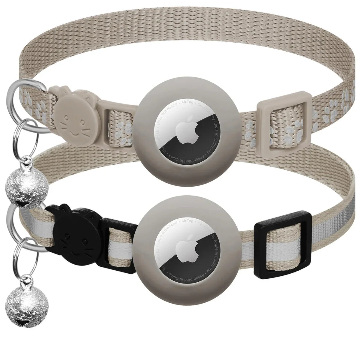 AirTag Cat Collars 2-Pack