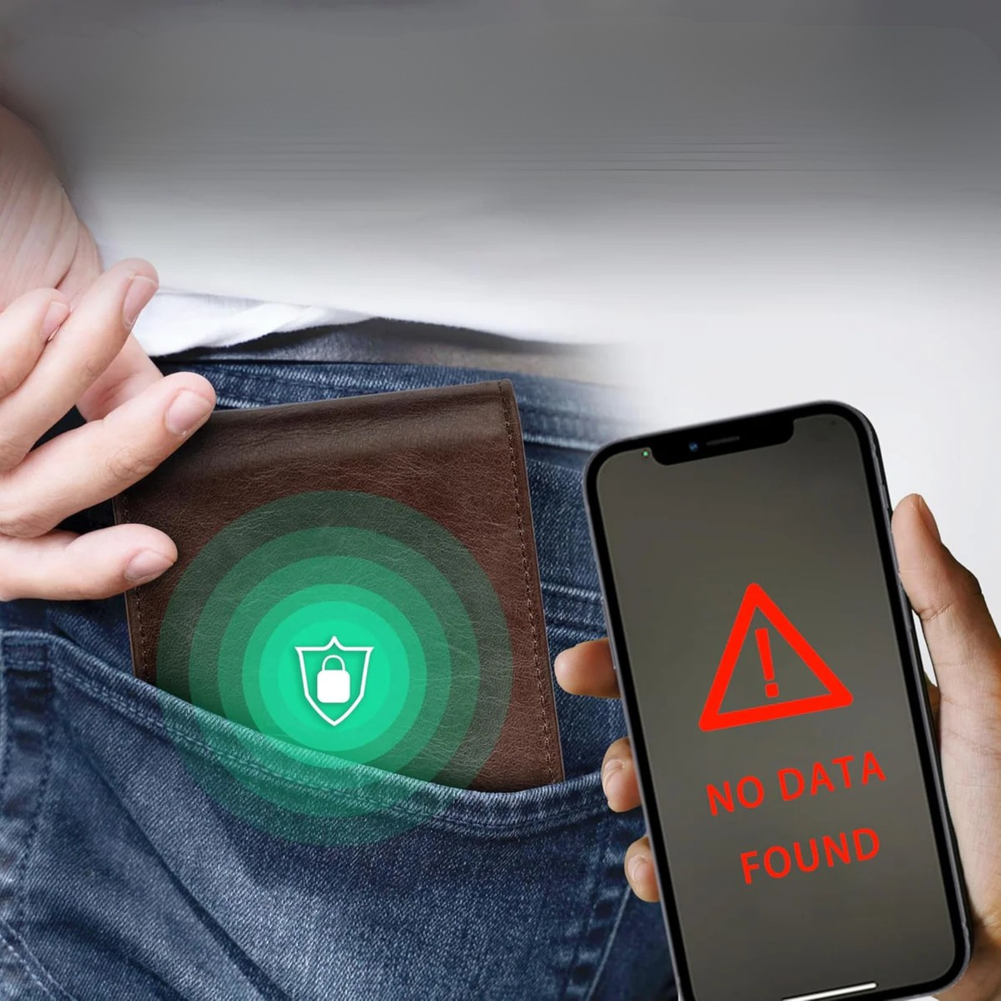 TrackTech Slim AirTag Wallet