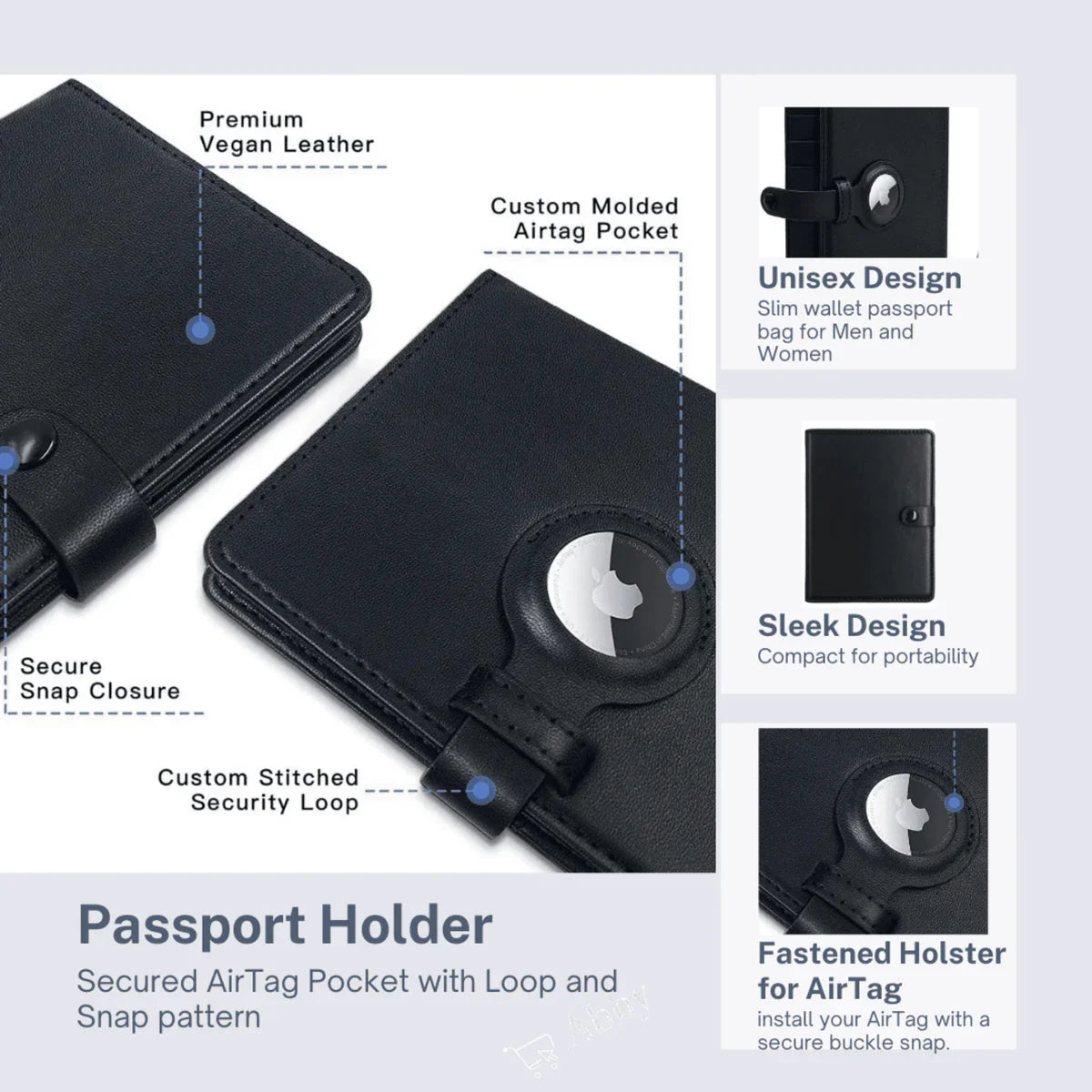 AirTag Travel Wallet