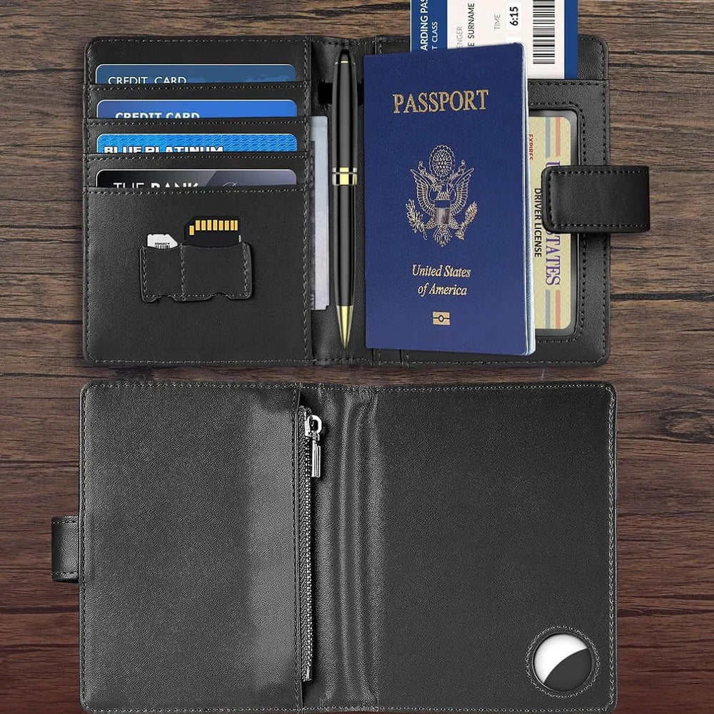AirTag Passport Wallet
