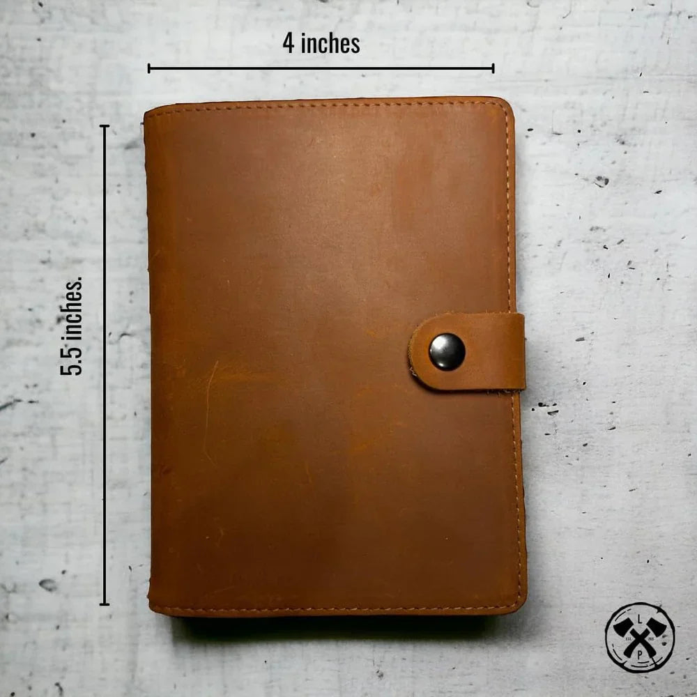 Leather AirTag Passport Holder