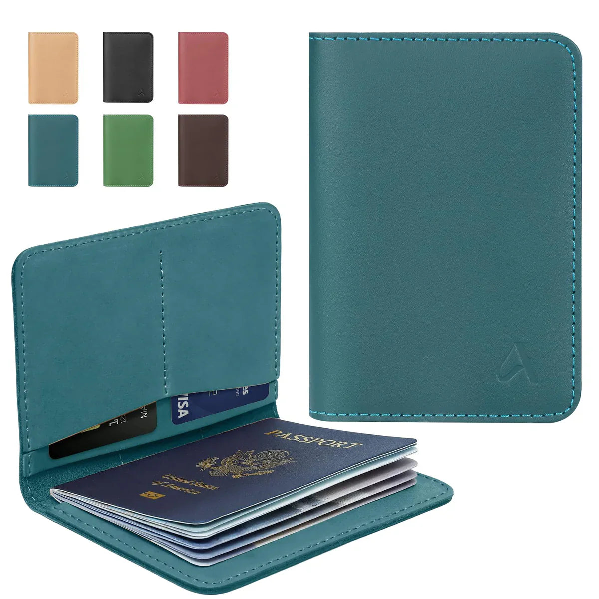 TravelPro - Leather Passport Holder