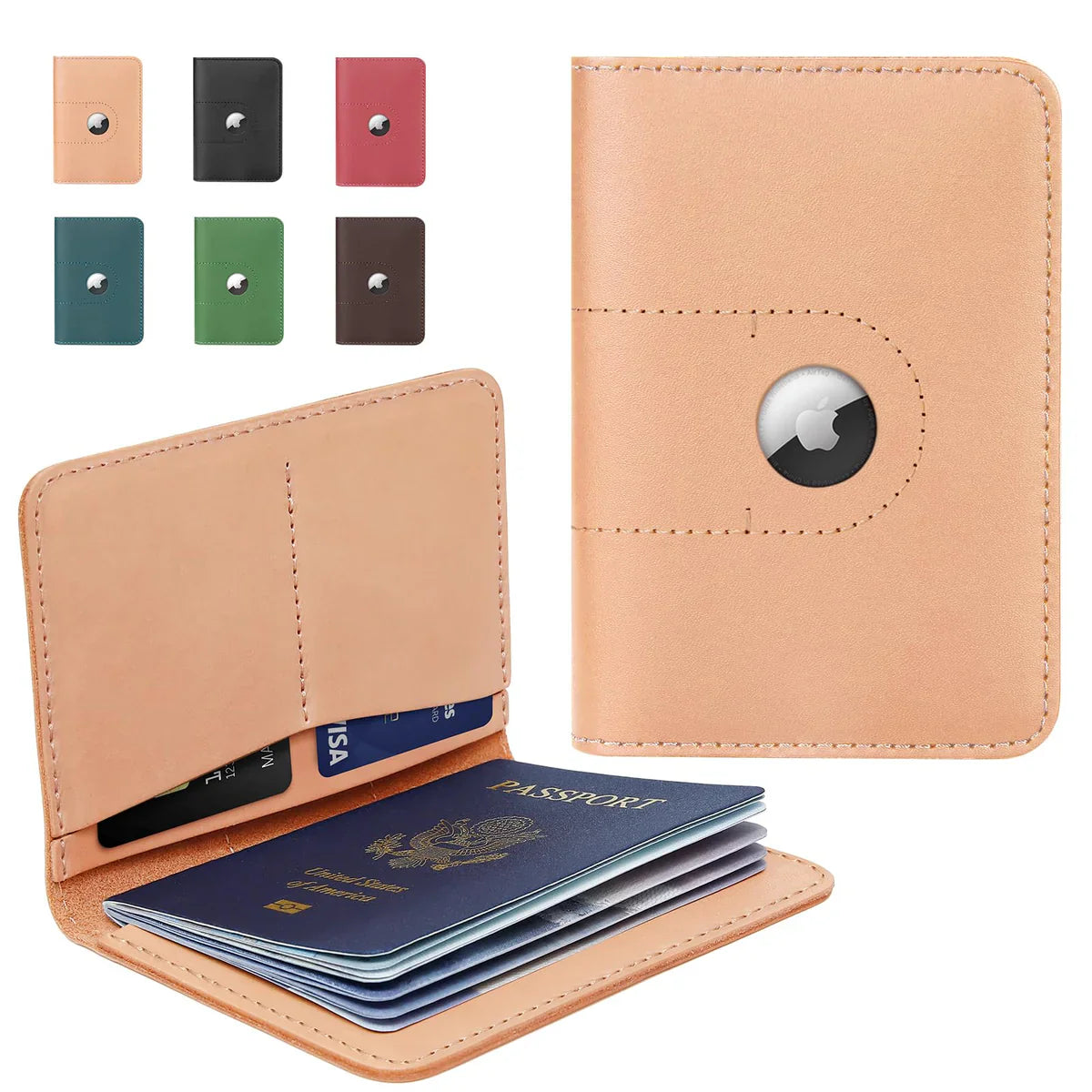 TravelPro - Leather Passport Holder