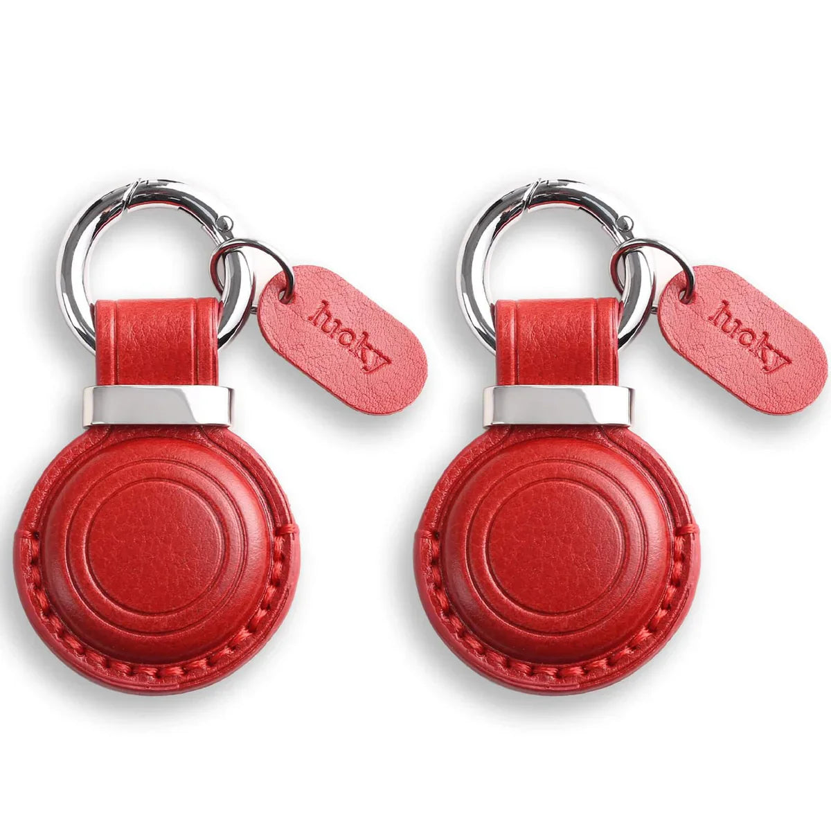 Leather AirTag Holder