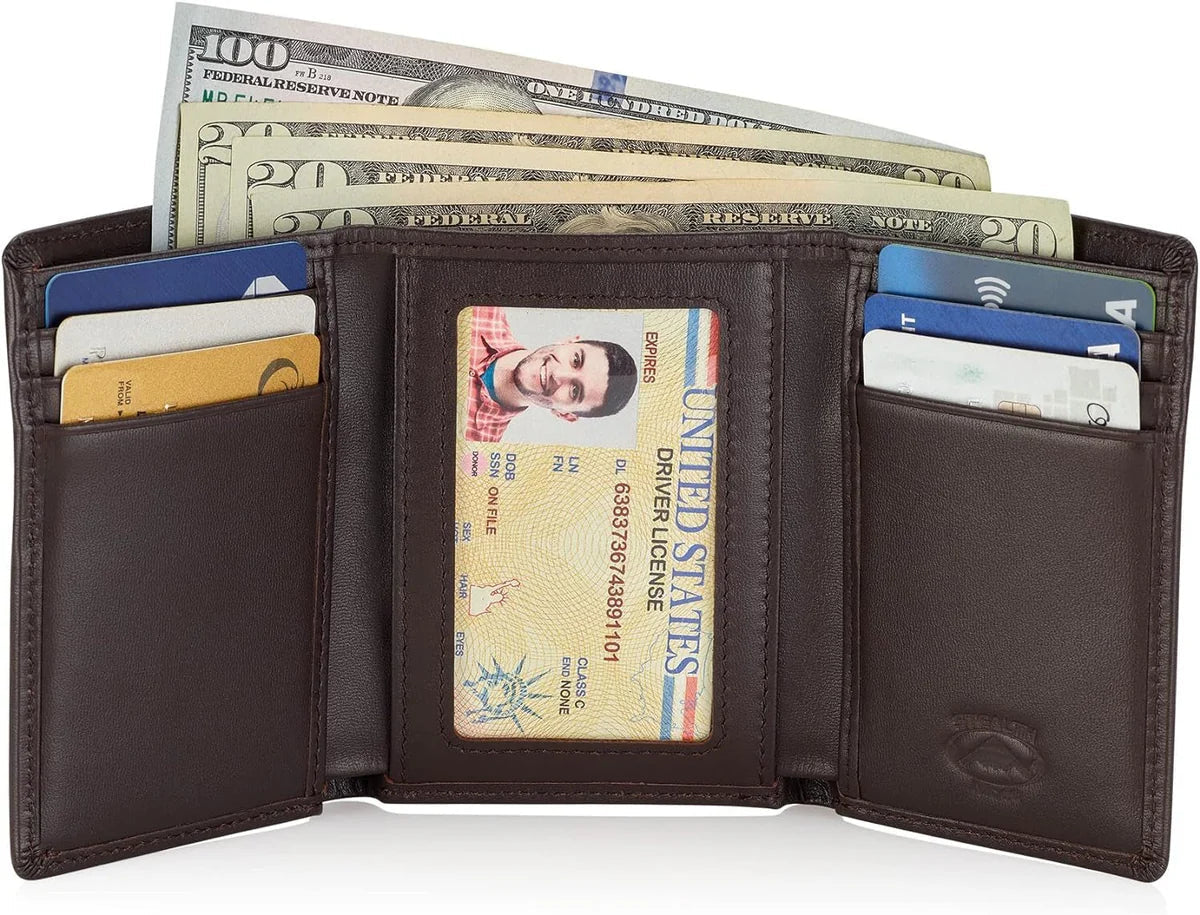 Men's RFID Leather Wallet