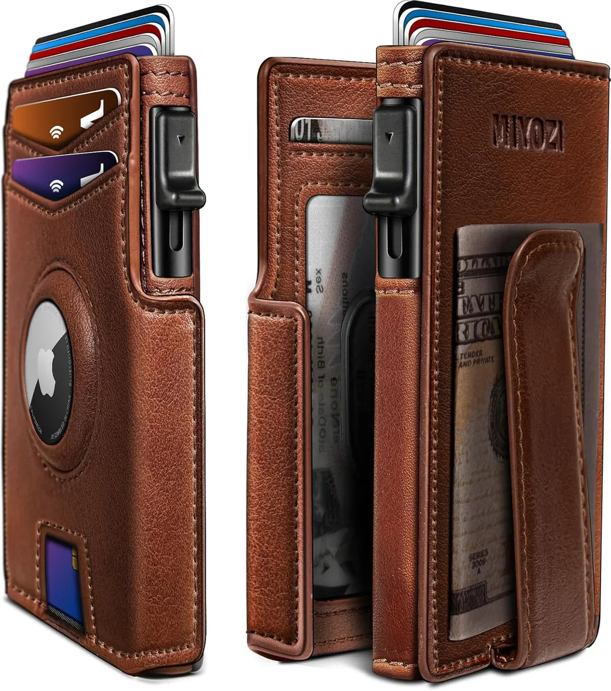 Slim RFID AirTag Wallet