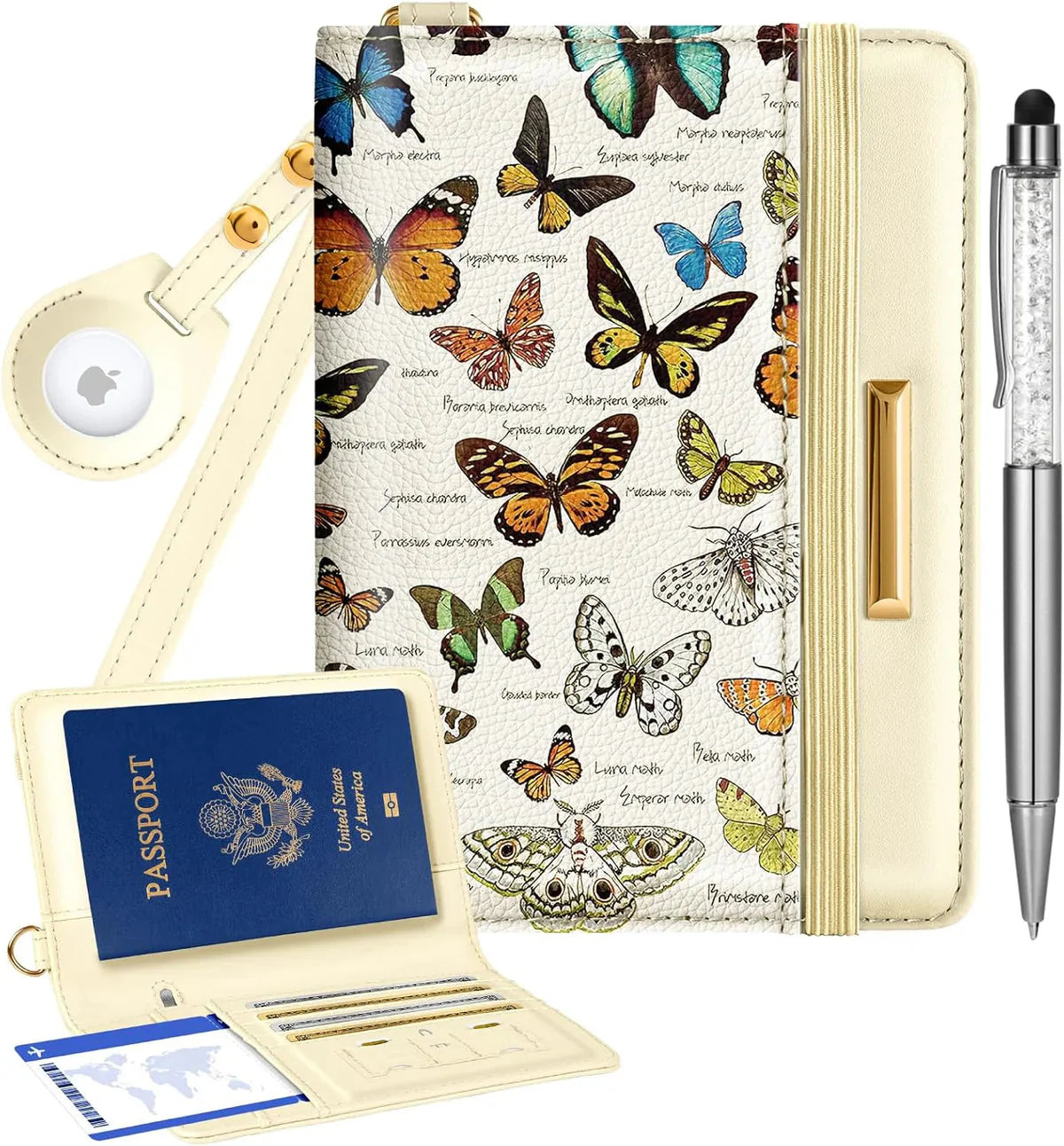 TravelSafe - RFID AirTag Passport Wallet