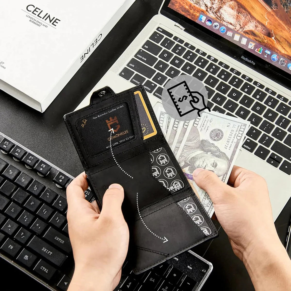 SecureTrack RFID Wallet