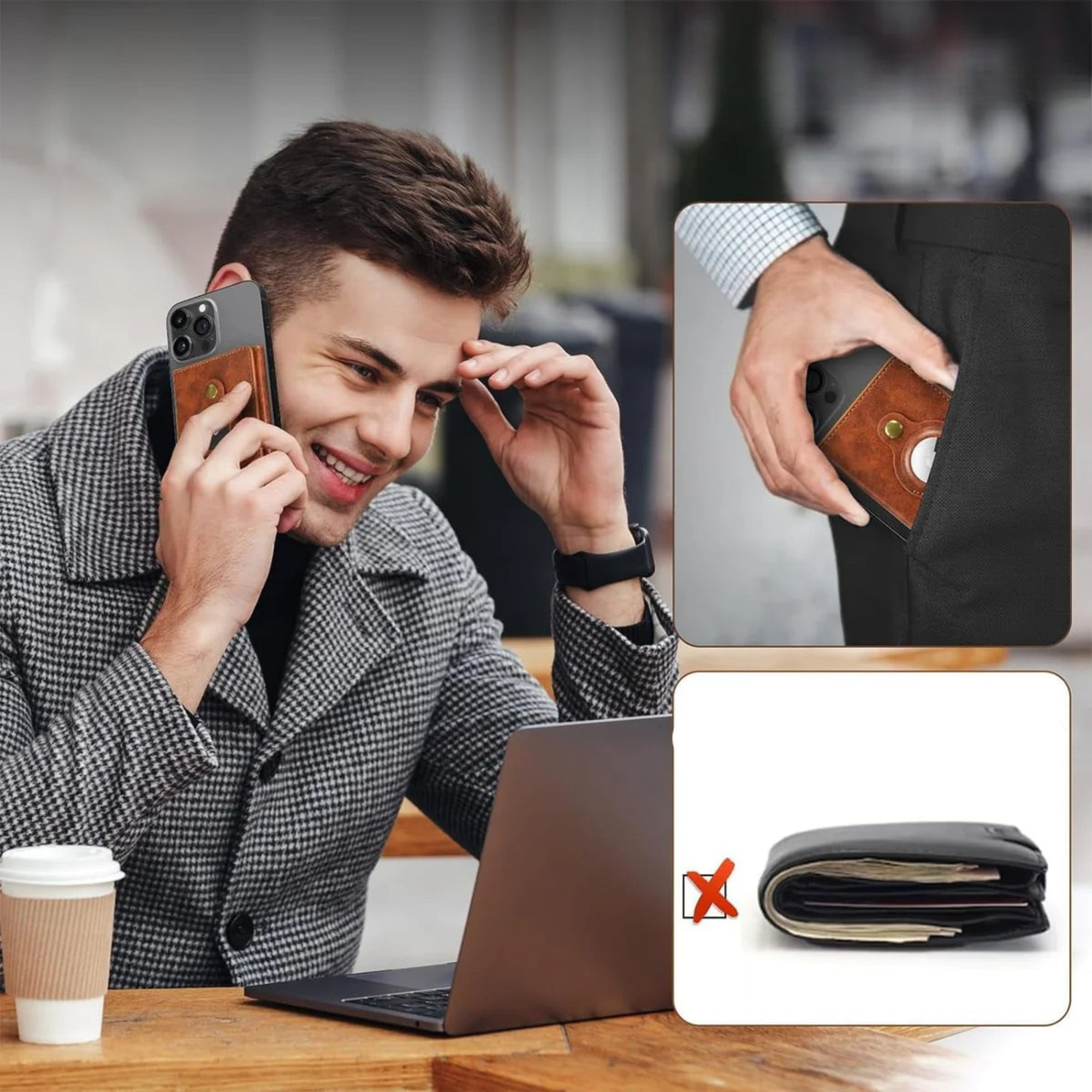 Leather MagSafe Wallet