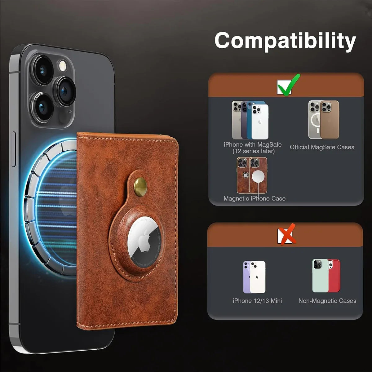 Leather MagSafe Wallet