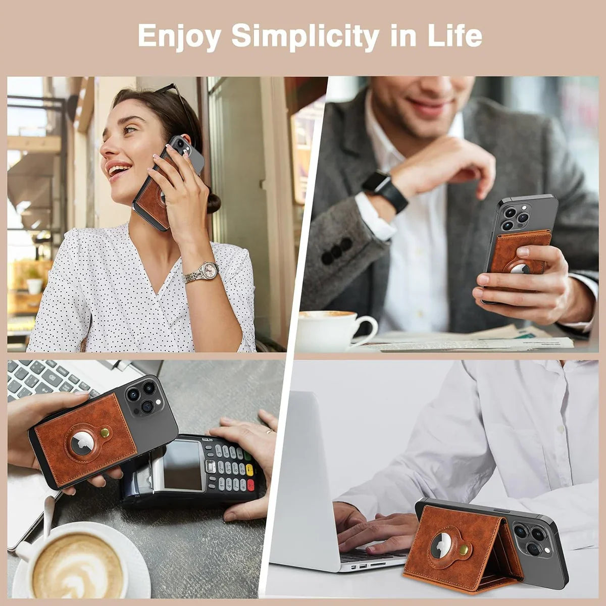 Leather MagSafe Wallet