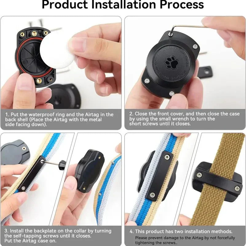 PetTrack - Airtag Collar Holder