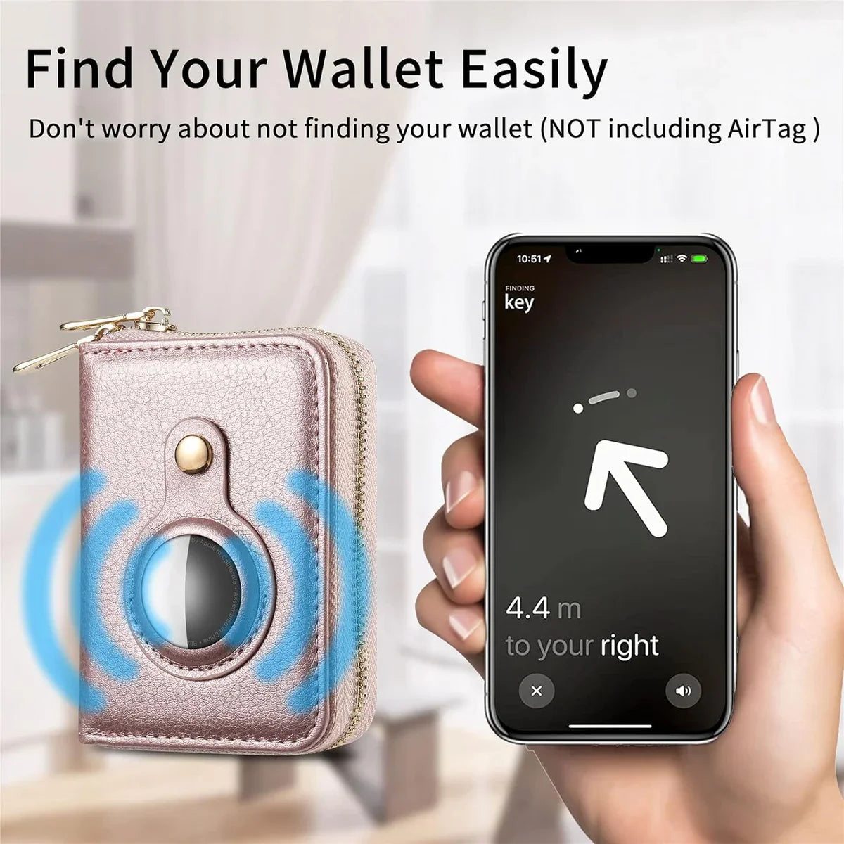 RFID AirTag Wallet
