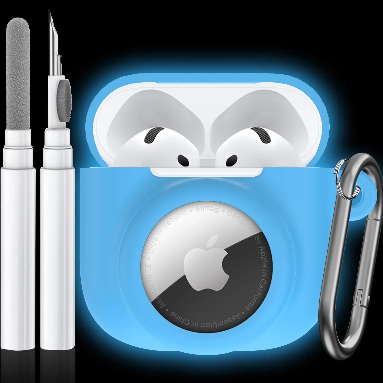 2-in-1 AirPods 4 + AirTag Case