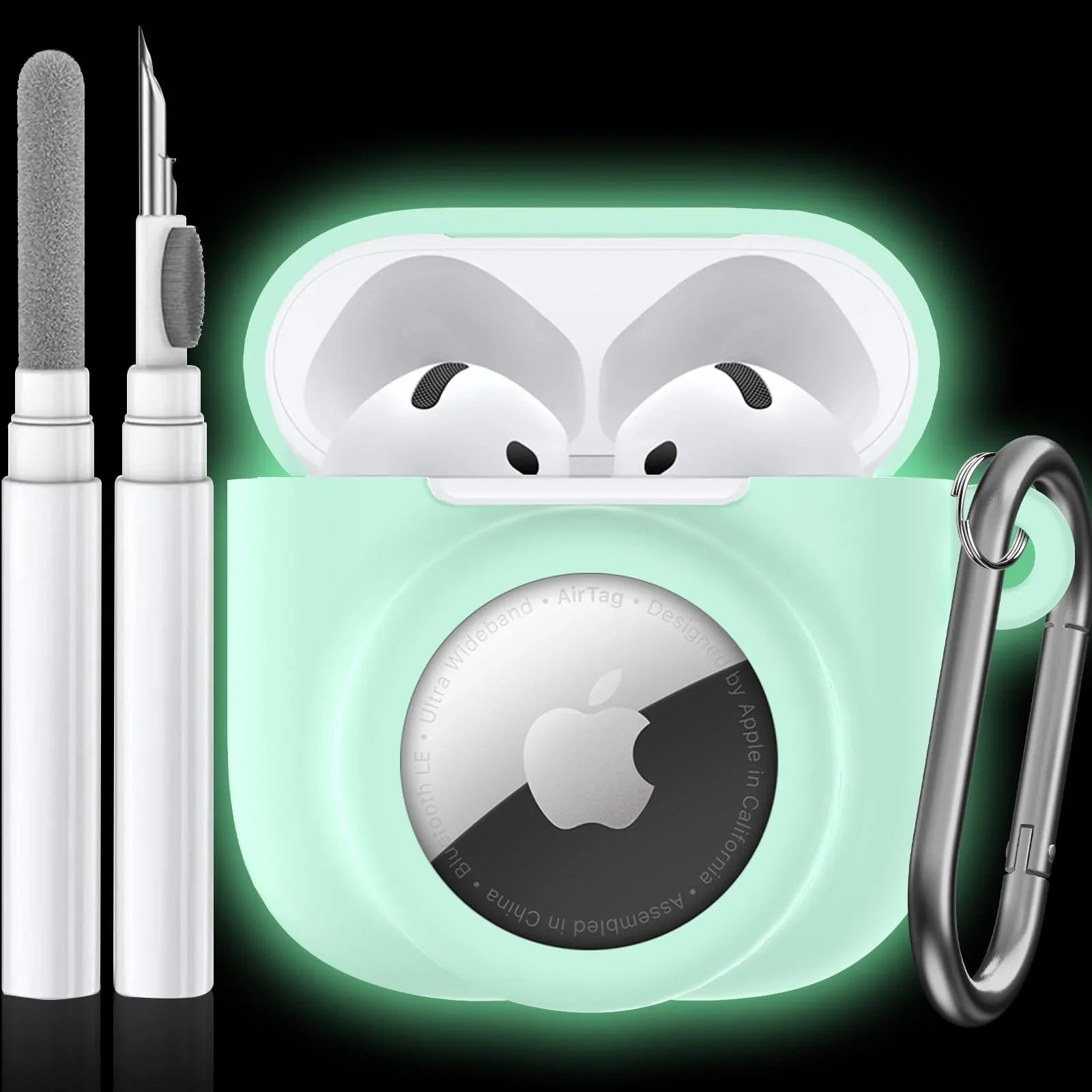 2-in-1 AirPods 4 + AirTag Case