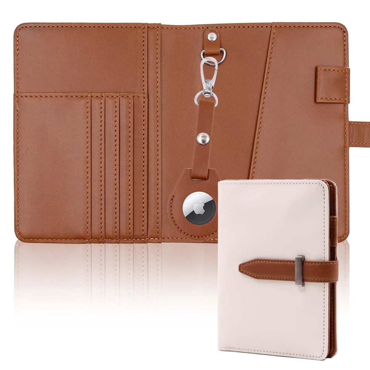 AirTag Passport Wallet