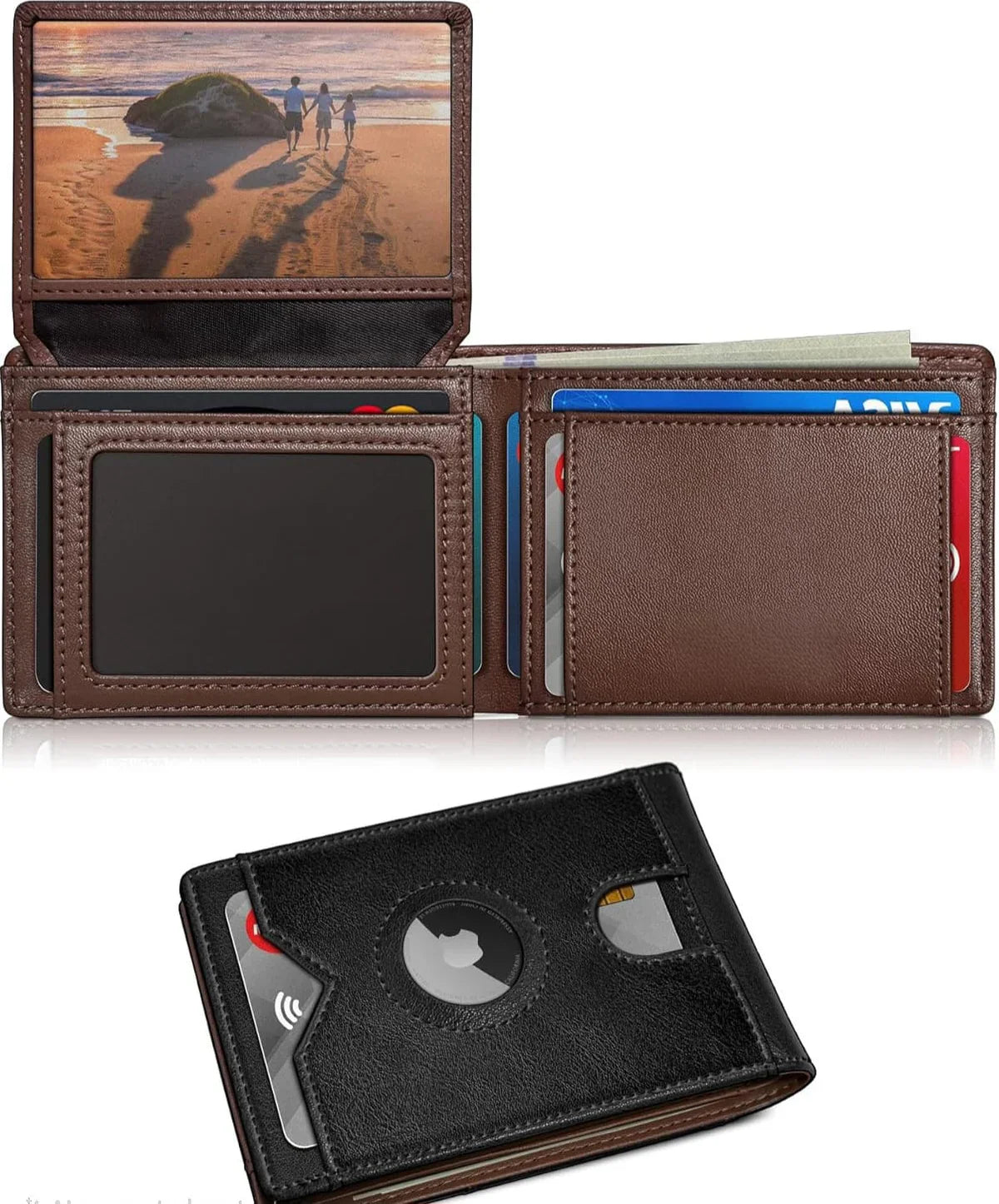 SecureTrack AirTag Wallet