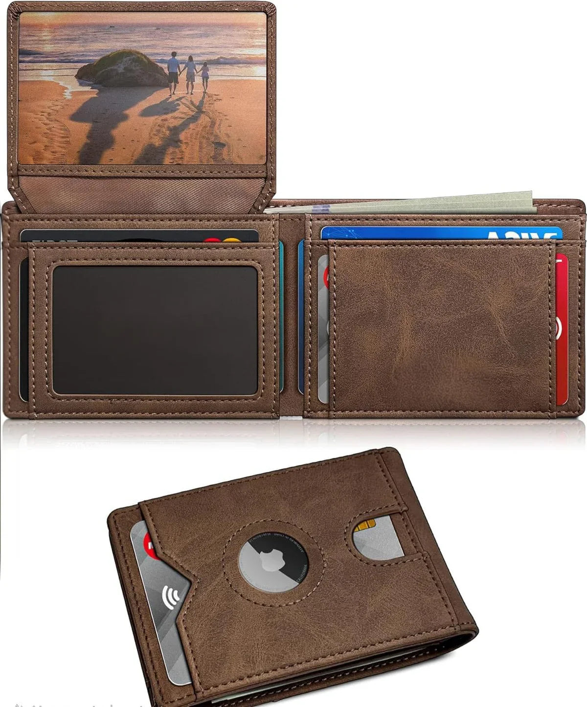 SecureTrack AirTag Wallet