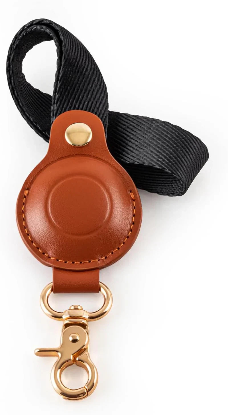 Leather AirTag Wrist Strap