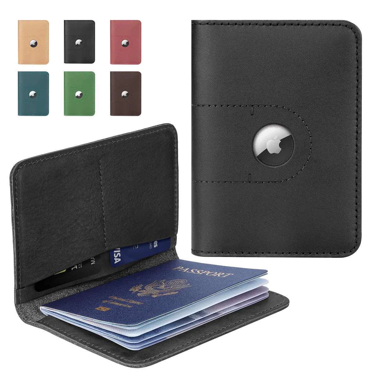 TravelPro - Leather Passport Holder