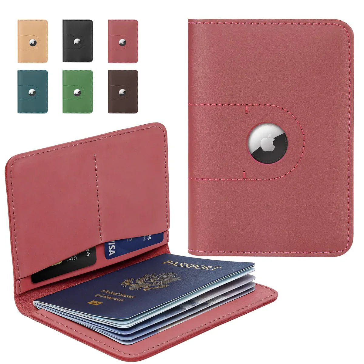 TravelPro - Leather Passport Holder