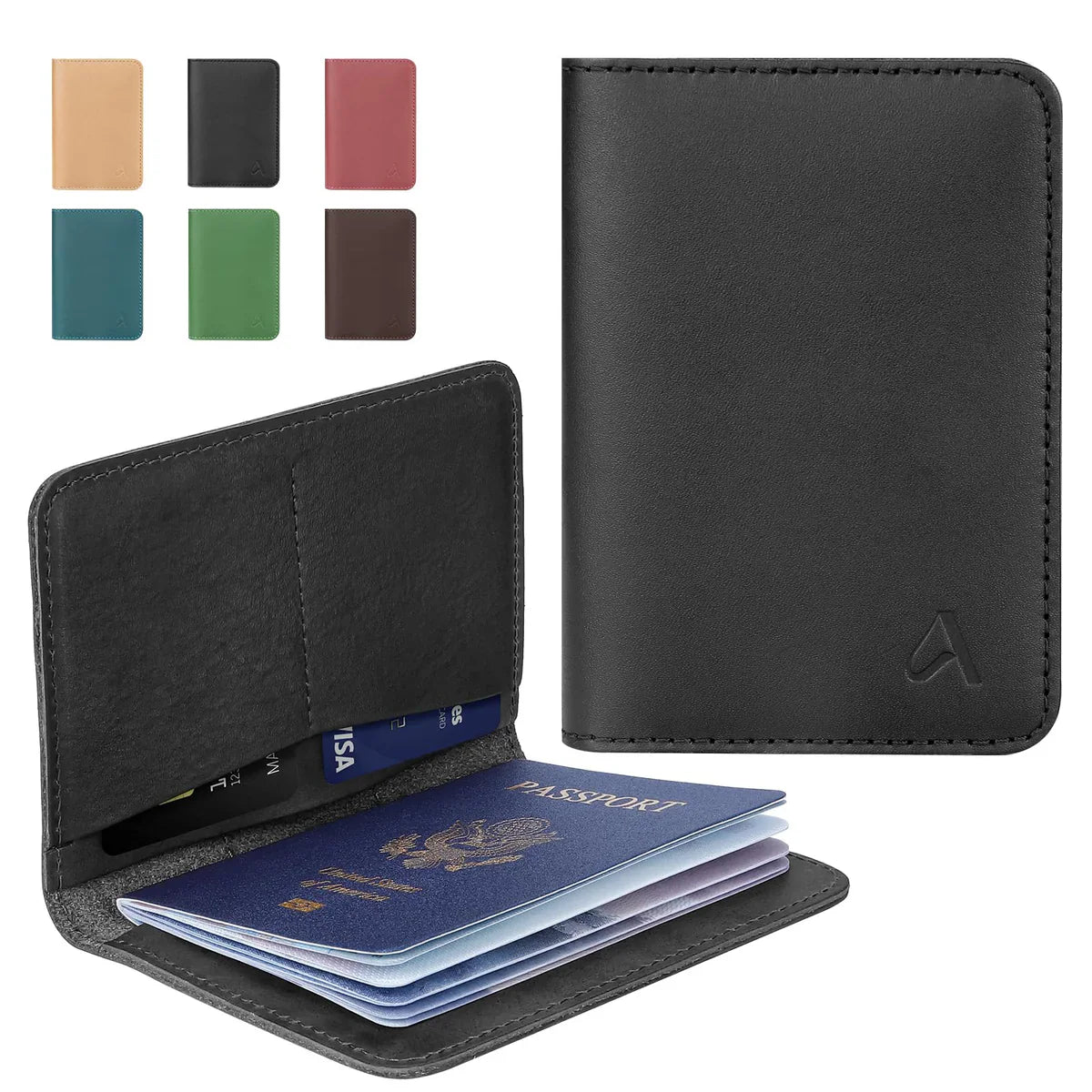 TravelPro - Leather Passport Holder