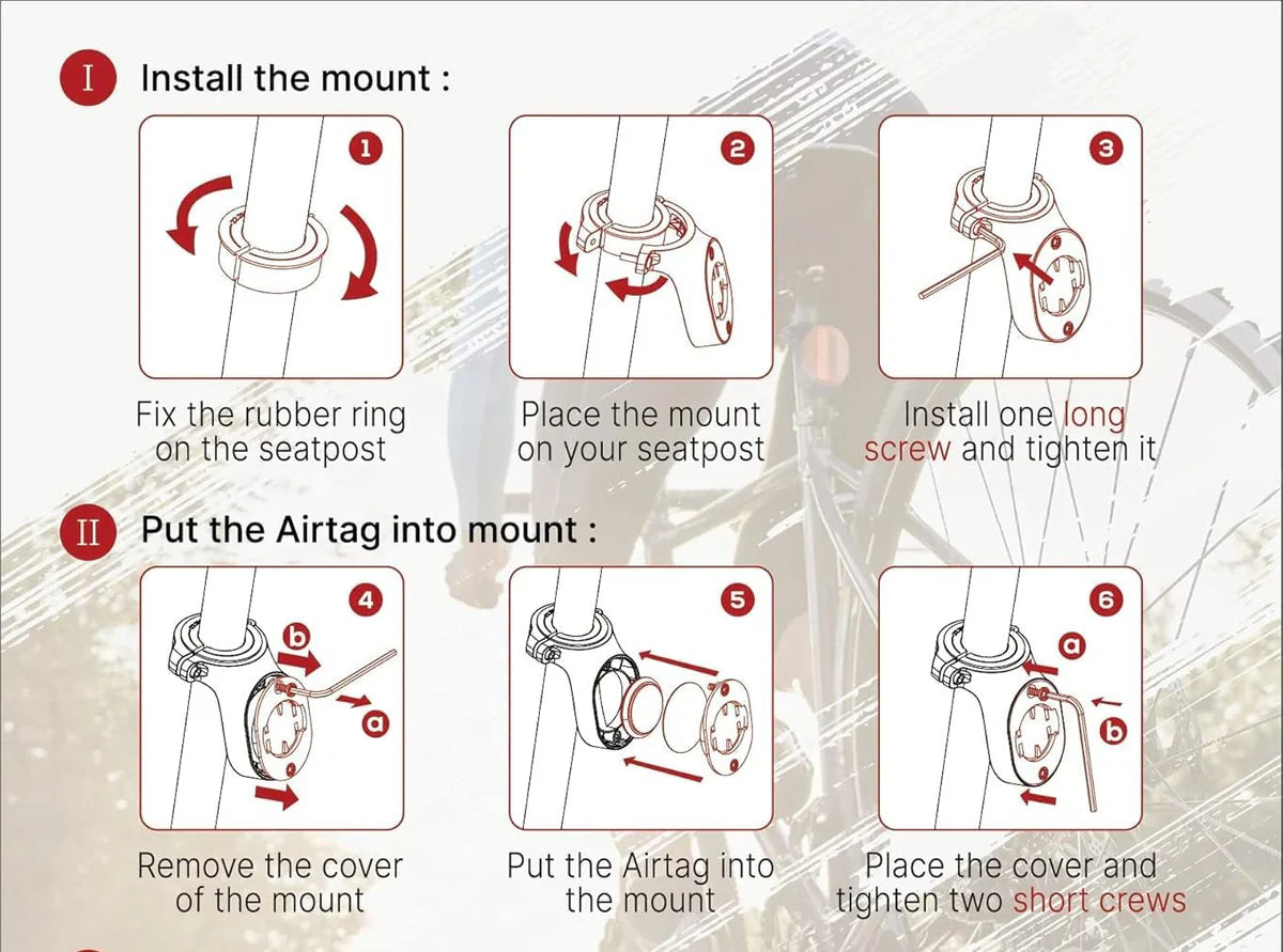 StealthTrack Airtag Mount