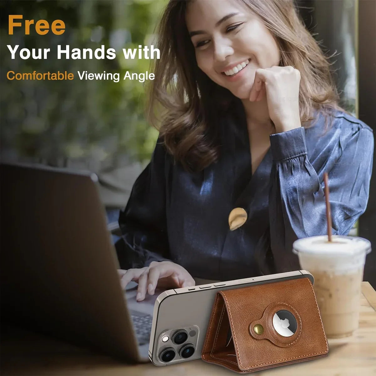 Magnetic iPhone Wallet