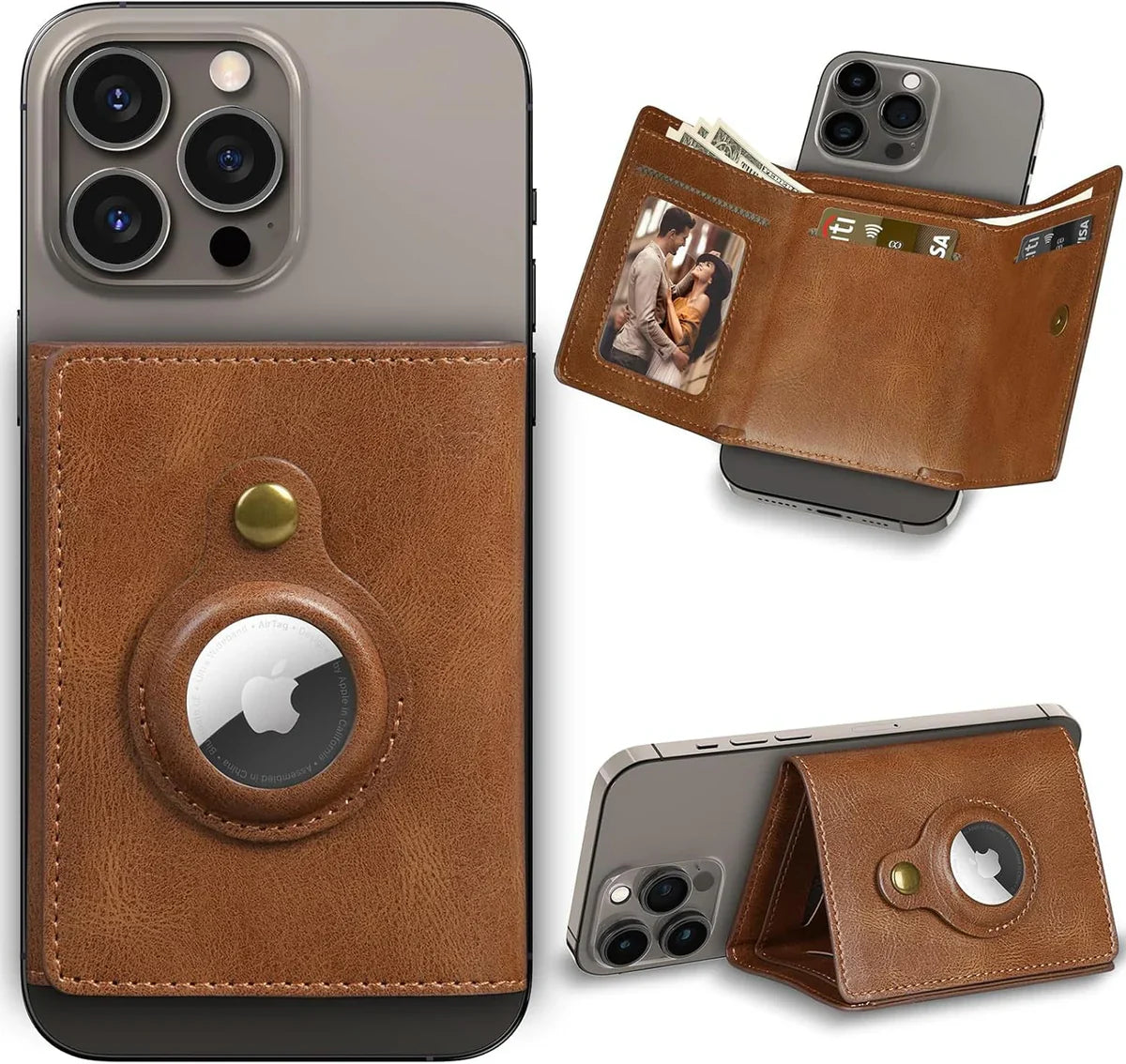 Magnetic iPhone Wallet