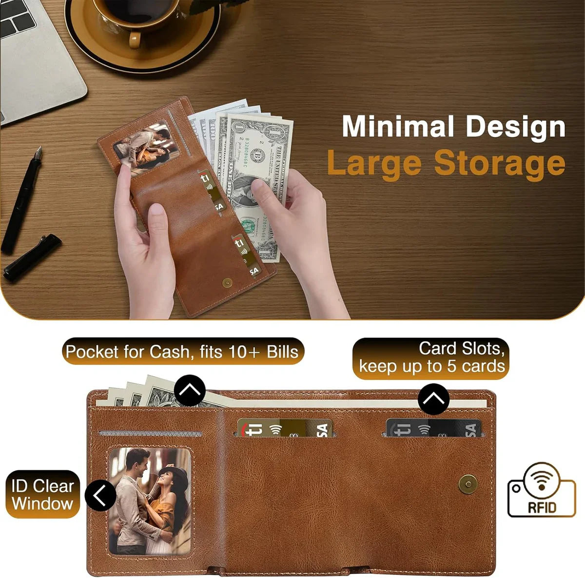 Magnetic iPhone Wallet