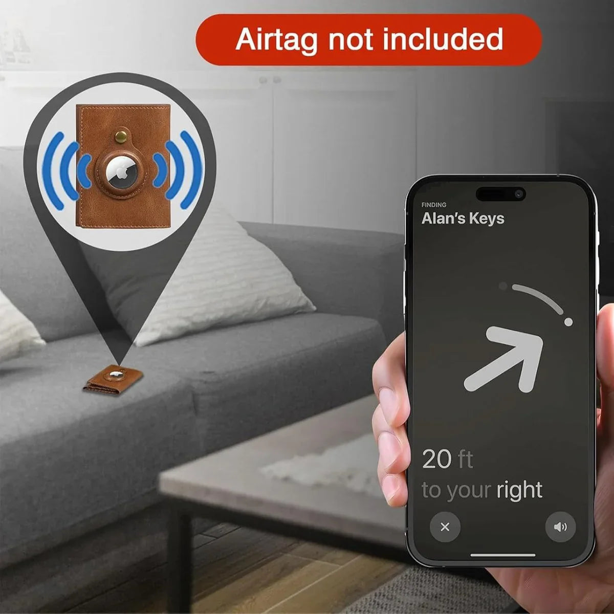 Magnetic iPhone Wallet