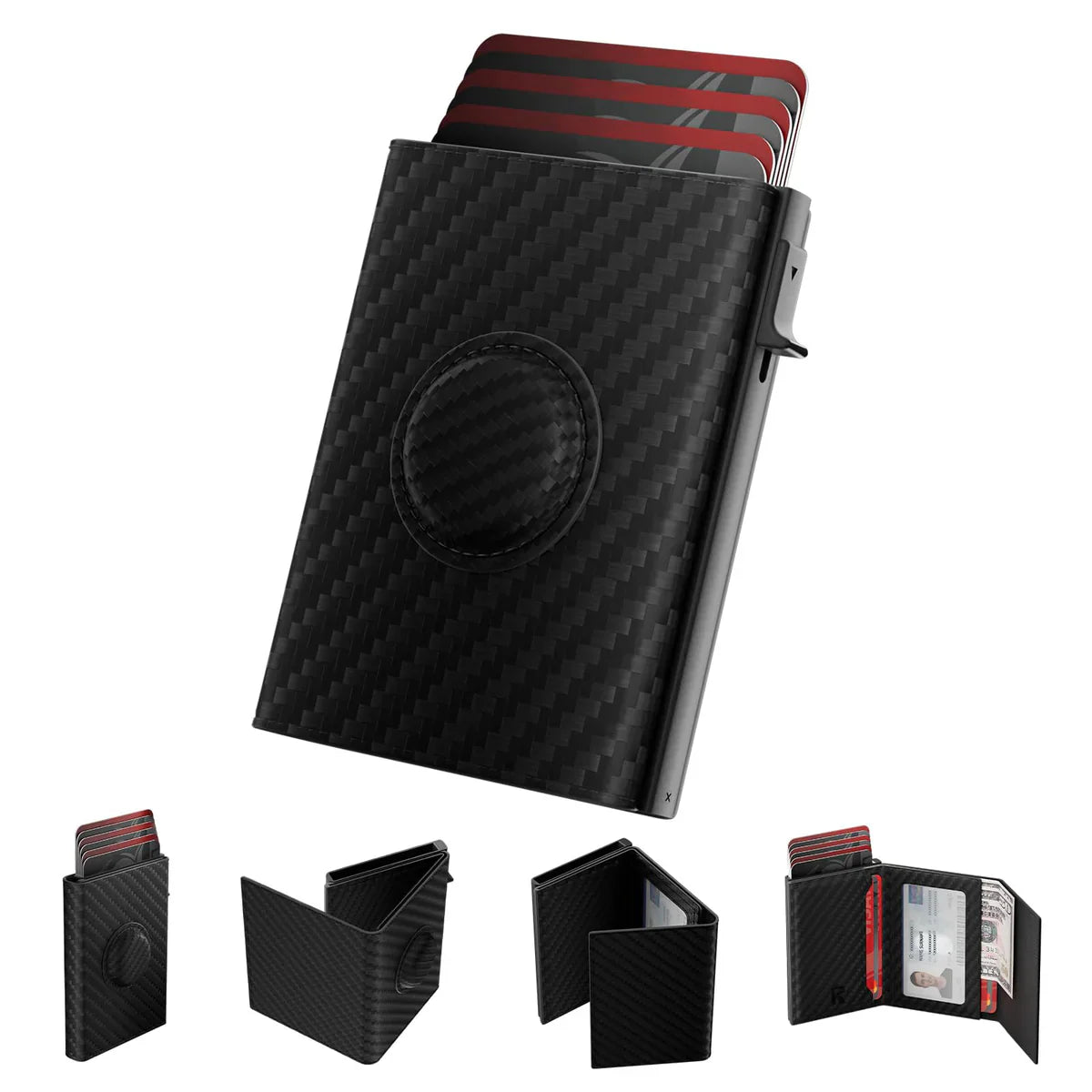 SecureTrack Slim Wallet