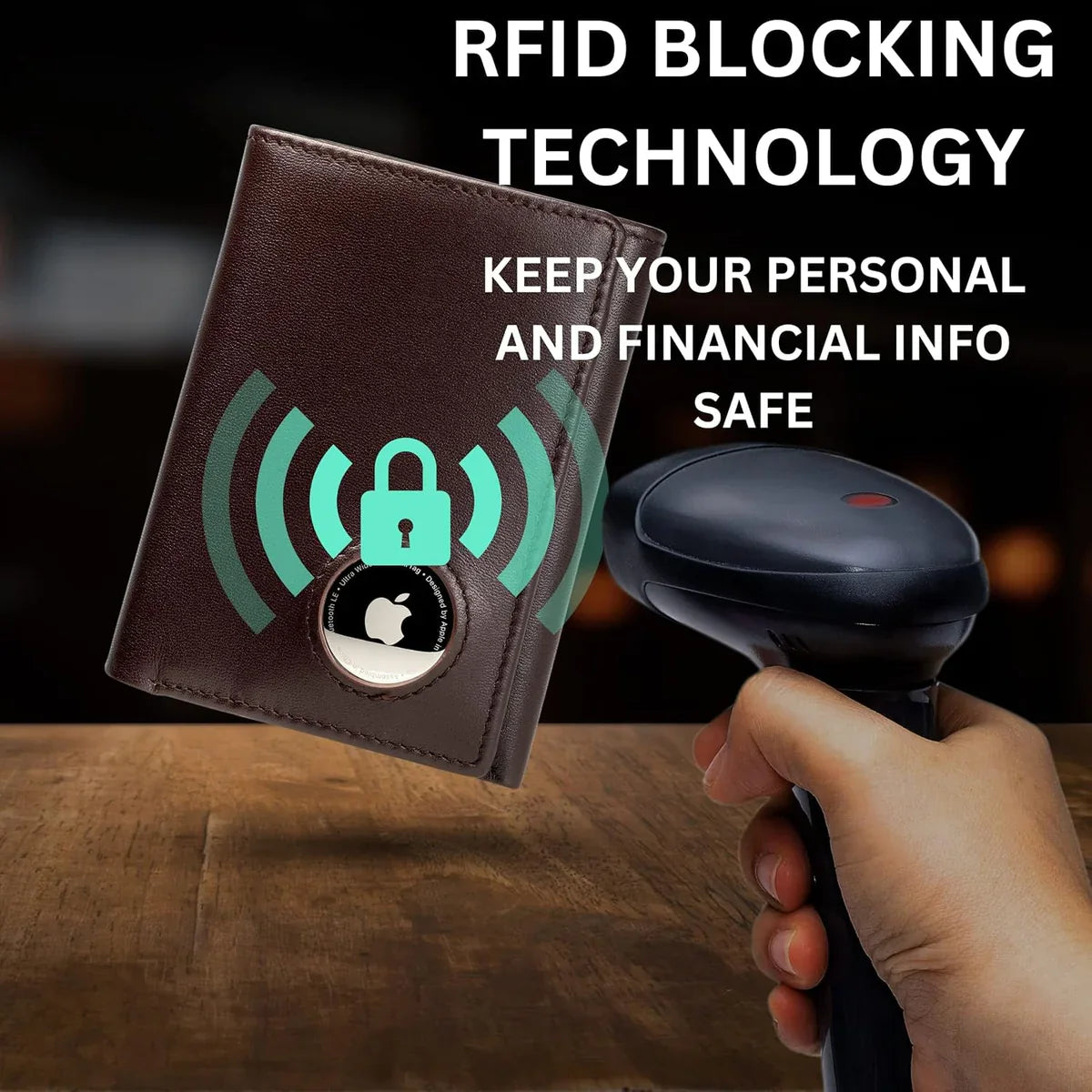 Men's RFID Leather Wallet