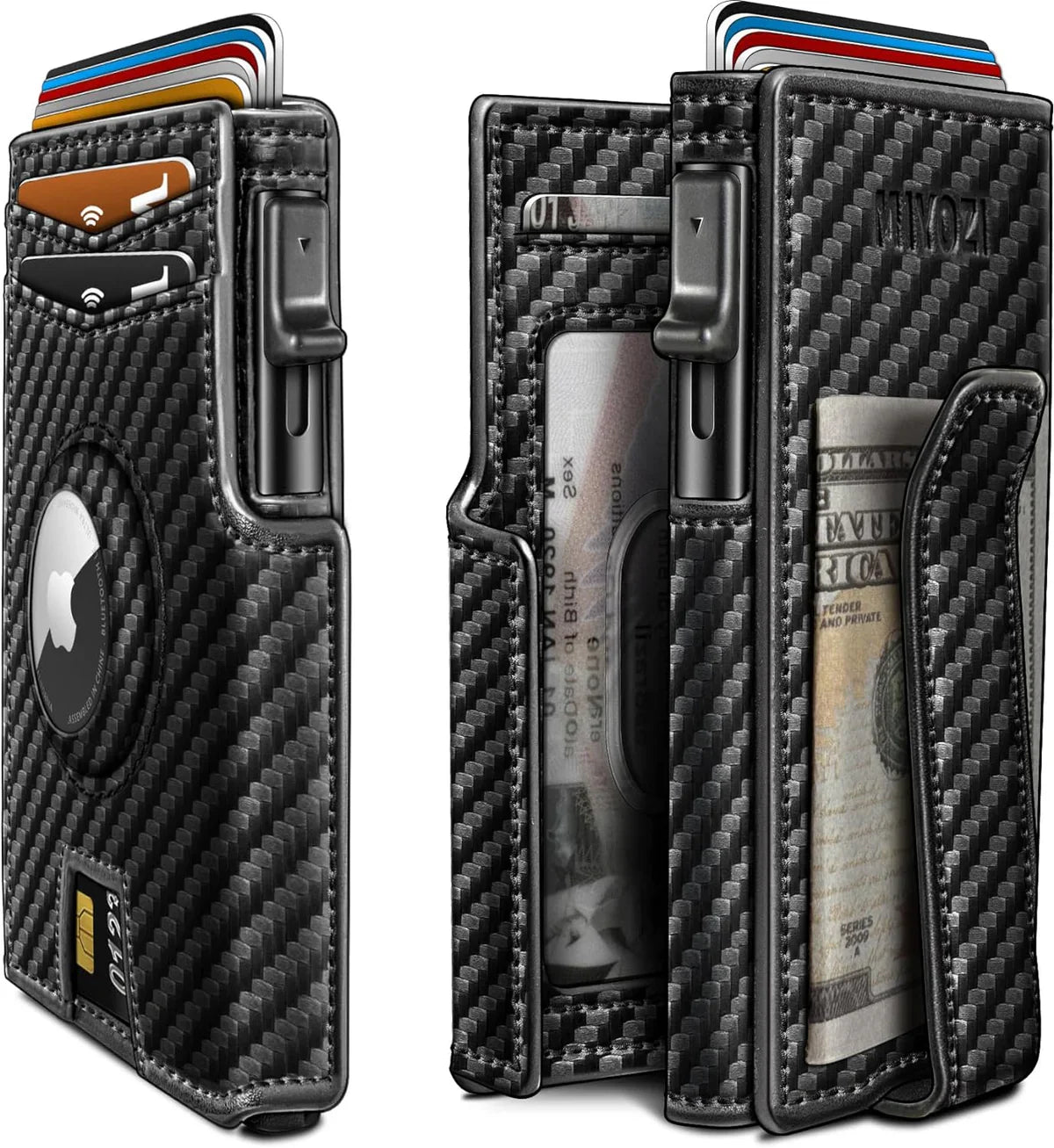 Slim RFID AirTag Wallet