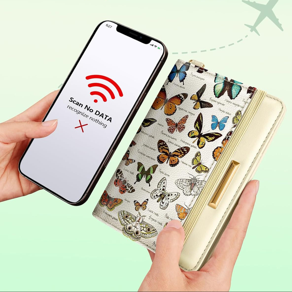 TravelSafe - RFID AirTag Passport Wallet