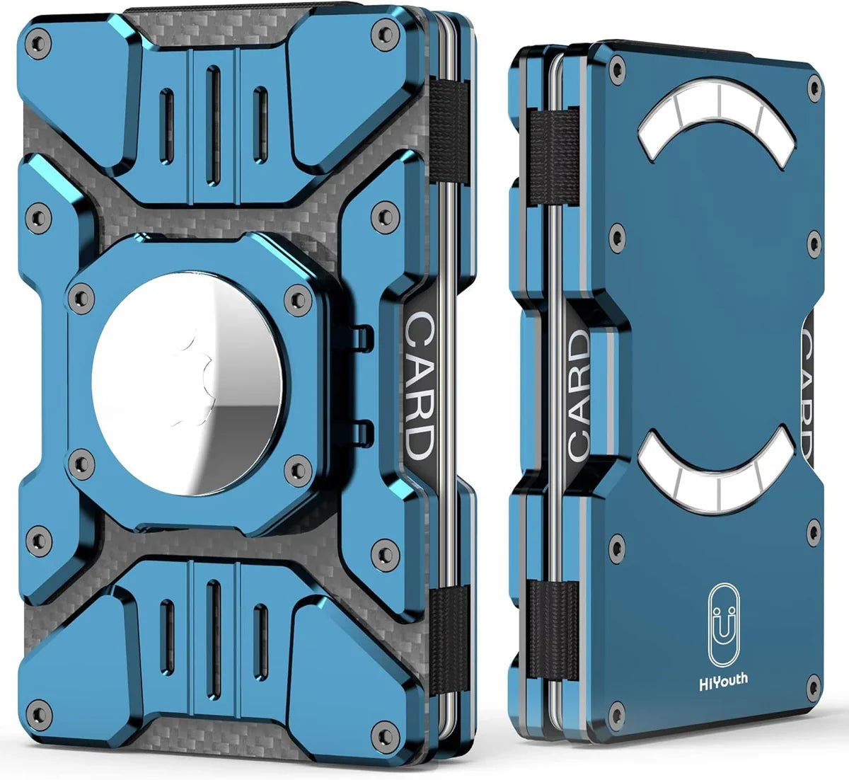 Slim Metal AirTag Wallet