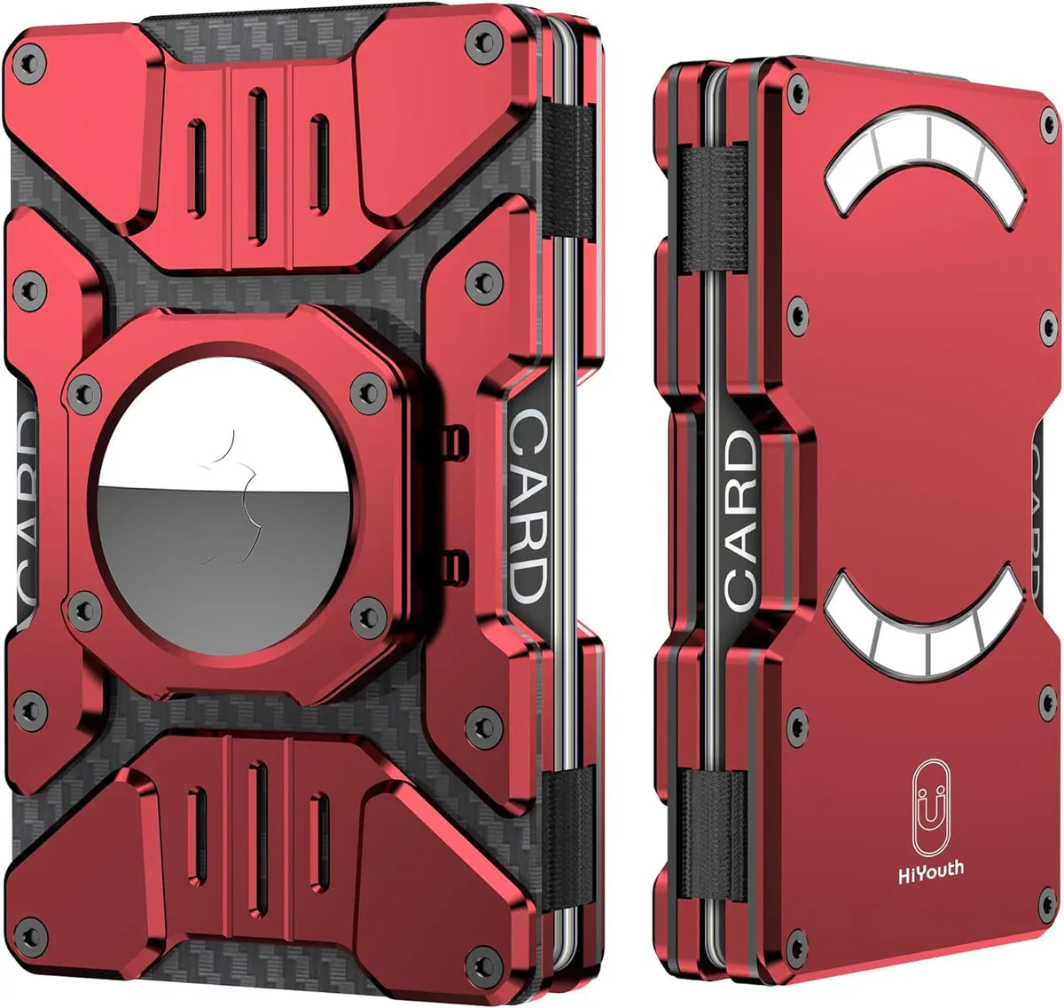 Slim Metal AirTag Wallet