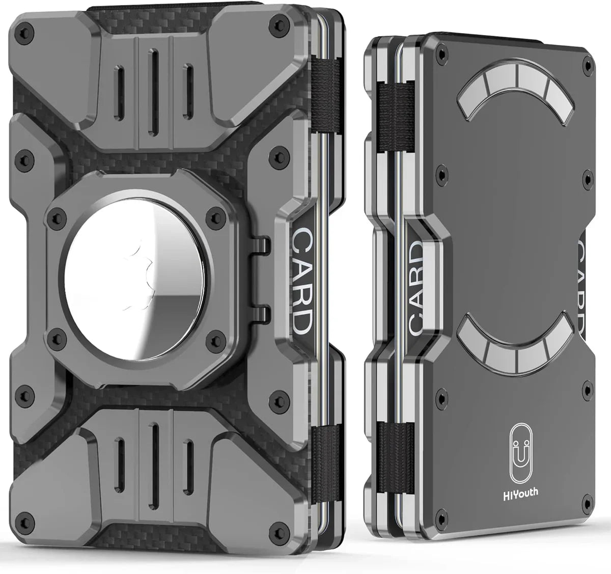 Slim Metal AirTag Wallet