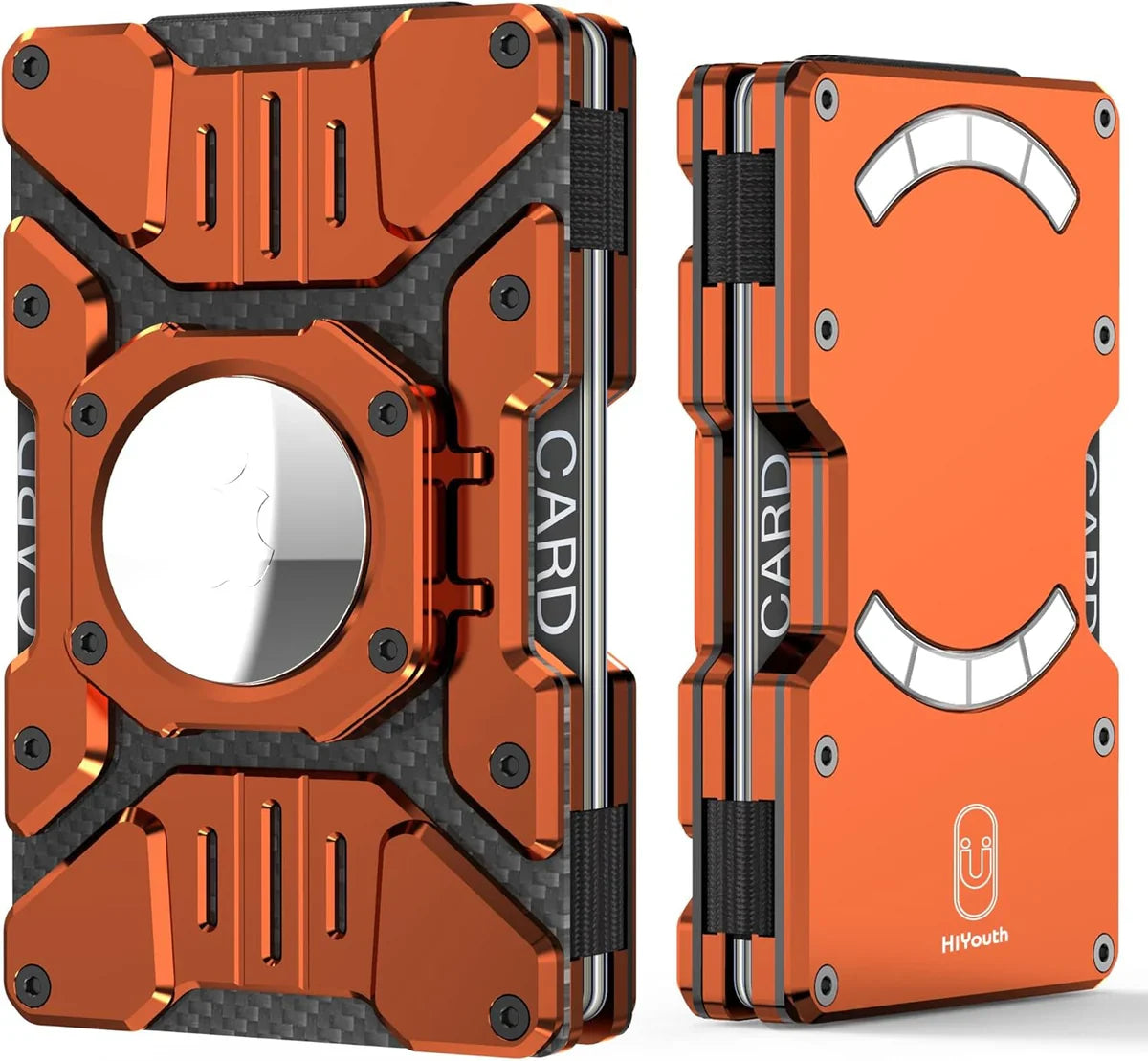 Slim Metal AirTag Wallet